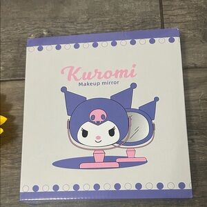 Kuromi Makeup Mirror - Purple and Pink